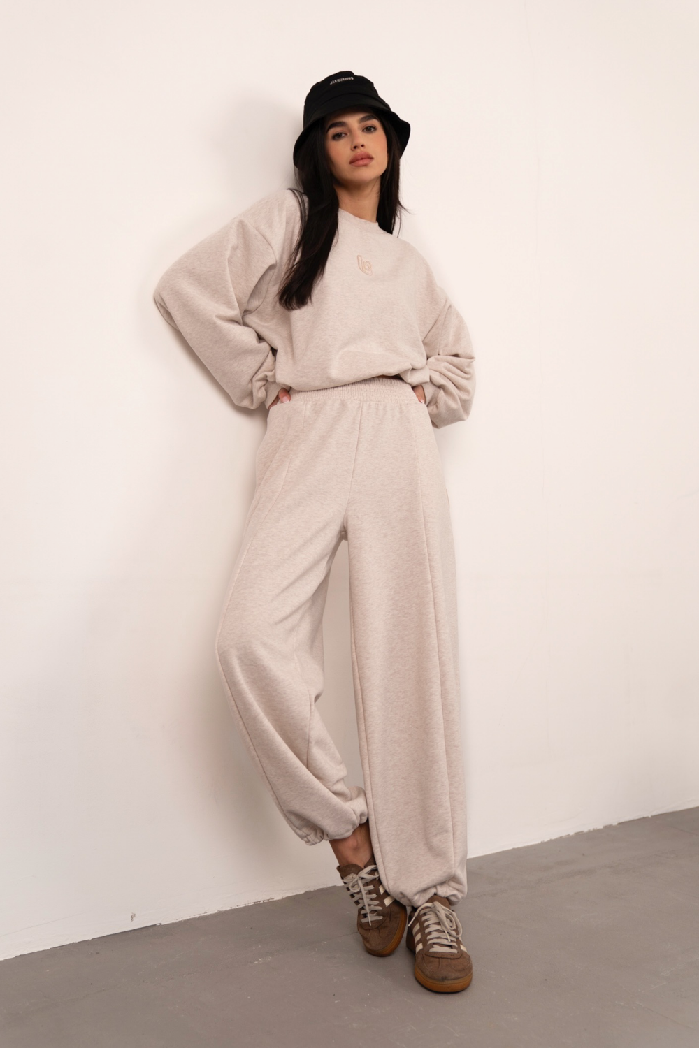 LaBalancia - Komplet BRONX - Natural - Hurtownia Odzieży Damskiej - POSLKA Produkcja i Sprzedaż Hurtowa - LaBalancia