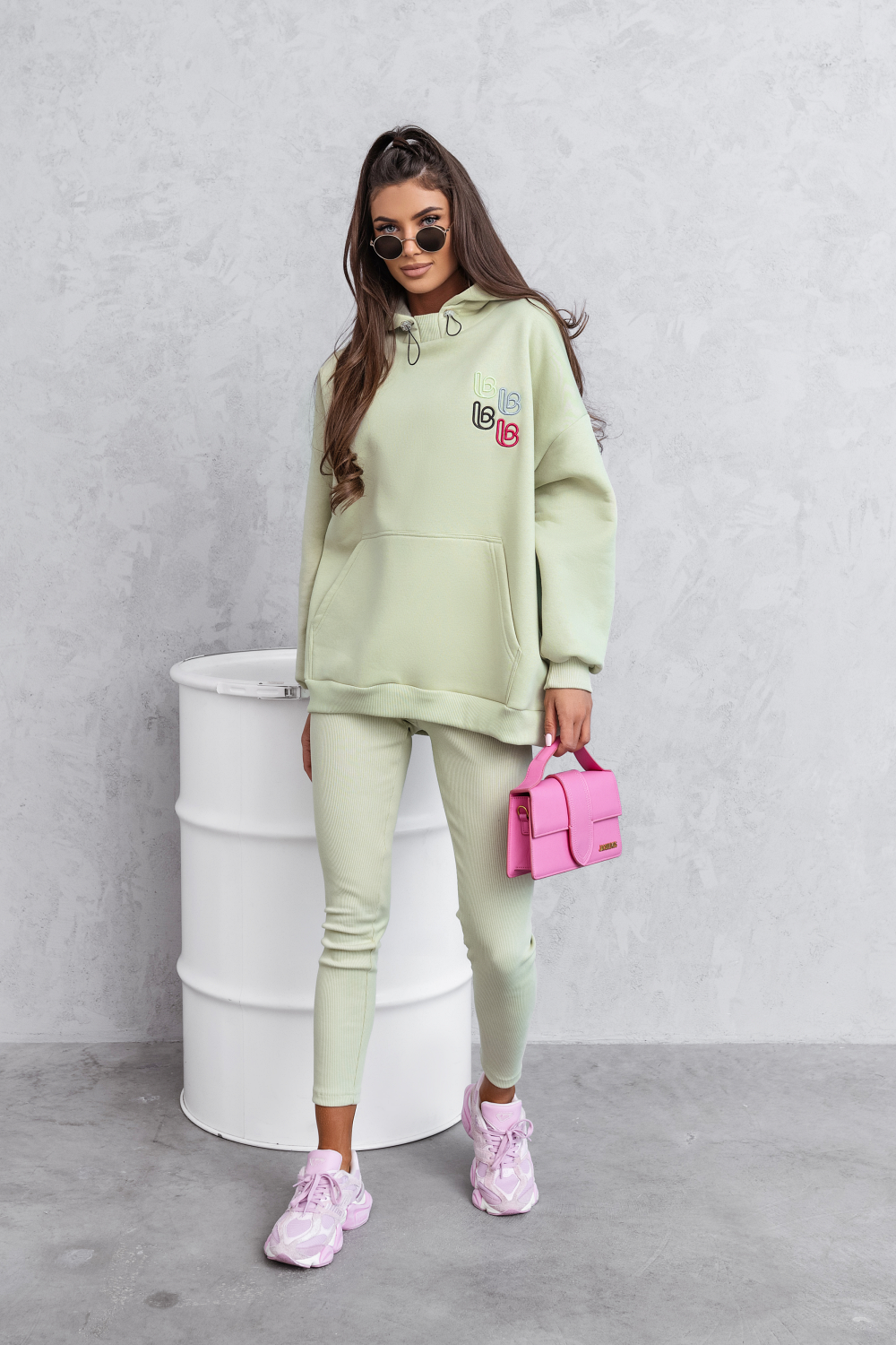 LaBalancia - Komplet RARITY - Matcha - Hurtownia Odzieży Damskiej - POSLKA Produkcja i Sprzedaż Hurtowa - LaBalancia