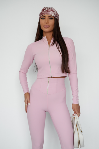 LaBalancia - Komplet DUVE - Jasny róż - Hurtownia Odzieży Damskiej - POSLKA Produkcja i Sprzedaż Hurtowa - LaBalancia