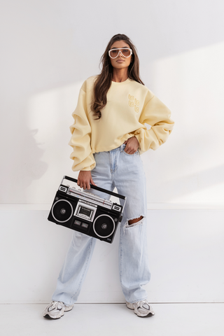 LaBalancia - Bluza REMY - Żółty - Hurtownia Odzieży Damskiej - POSLKA Produkcja i Sprzedaż Hurtowa - LaBalancia