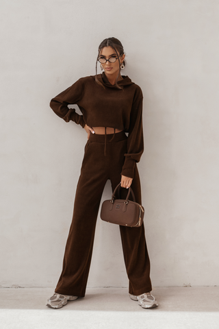 LaBalancia - Komplet HOPE - Brąz - Hurtownia Odzieży Damskiej - POSLKA Produkcja i Sprzedaż Hurtowa - LaBalancia