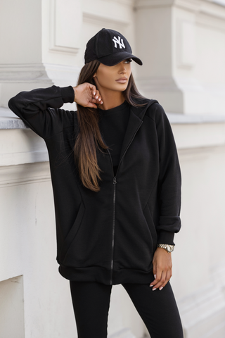 LaBalancia - Komplet STACY - Czarny - Hurtownia Odzieży Damskiej - POSLKA Produkcja i Sprzedaż Hurtowa - LaBalancia