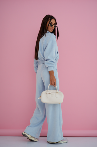 LaBalancia - Komplet SKYE - Błękit - Hurtownia Odzieży Damskiej - POSLKA Produkcja i Sprzedaż Hurtowa - LaBalancia