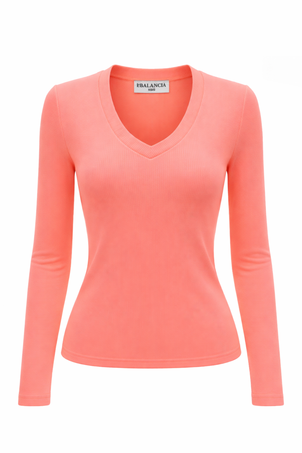 LaBalancia - Bluzka ZURI - Łosoś - Hurtownia Odzieży Damskiej - POSLKA Produkcja i Sprzedaż Hurtowa - LaBalancia