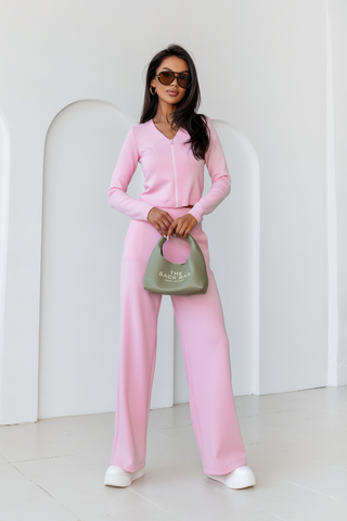 LaBalancia - Komplet WILLOW - Jasny róż - Hurtownia Odzieży Damskiej - POSLKA Produkcja i Sprzedaż Hurtowa - LaBalancia