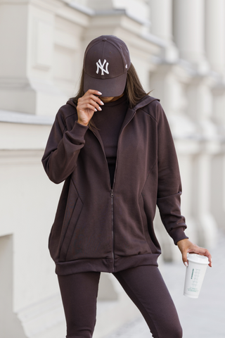 La Balancia | Hurtownia Odzieży Damskiej - Komplet STACY - Brąz - Hurtownia Odzieży Damskiej - POSLKA Produkcja i Sprzedaż Hurtowa - La Balancia | Hurtownia Odzieży Damskiej