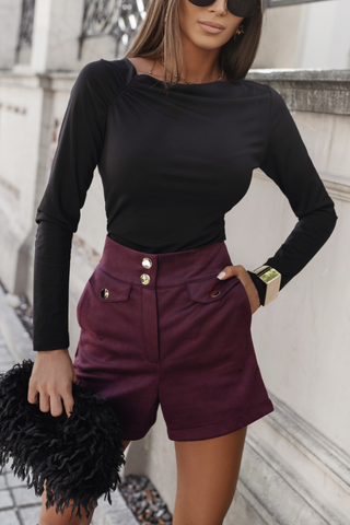 LaBalancia - Bluzka THEA - Czarna - Hurtownia Odzieży Damskiej - POSLKA Produkcja i Sprzedaż Hurtowa - LaBalancia