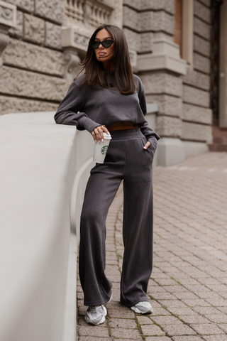 Komplet HOPE sztruks - Grafit