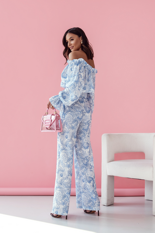 LaBalancia - Komplet lniany MIA - Favola - Hurtownia Odzieży Damskiej - POSLKA Produkcja i Sprzedaż Hurtowa - LaBalancia