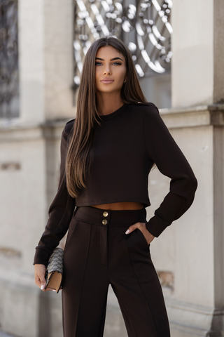 LaBalancia - Komplet CARMEN - Brąz - Hurtownia Odzieży Damskiej - POSLKA Produkcja i Sprzedaż Hurtowa - LaBalancia