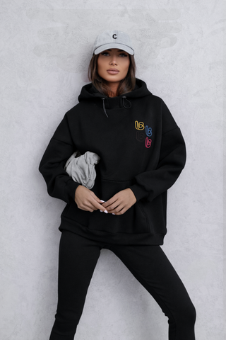 LaBalancia - Komplet RARITY - Czarny - Hurtownia Odzieży Damskiej - POSLKA Produkcja i Sprzedaż Hurtowa - LaBalancia