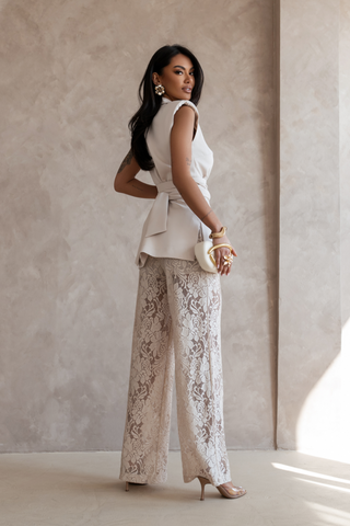 LaBalancia - Komplet AURA - Beż - Hurtownia Odzieży Damskiej - POSLKA Produkcja i Sprzedaż Hurtowa - LaBalancia