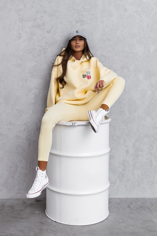 LaBalancia - Komplet RARITY - Żółty - Hurtownia Odzieży Damskiej - POSLKA Produkcja i Sprzedaż Hurtowa - LaBalancia