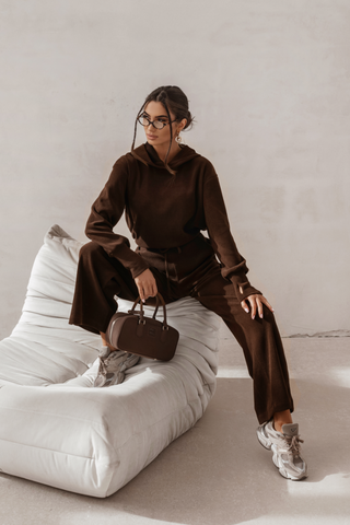 LaBalancia - Komplet HOPE - Brąz - Hurtownia Odzieży Damskiej - POSLKA Produkcja i Sprzedaż Hurtowa - LaBalancia