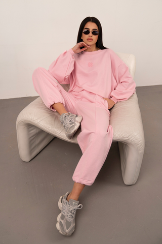 LaBalancia - Komplet BRONX - Jasny róż - Hurtownia Odzieży Damskiej - POSLKA Produkcja i Sprzedaż Hurtowa - LaBalancia