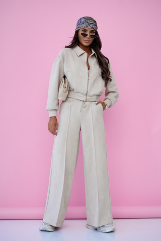 LaBalancia - Komplet SKYE - Beż - Hurtownia Odzieży Damskiej - POSLKA Produkcja i Sprzedaż Hurtowa - LaBalancia