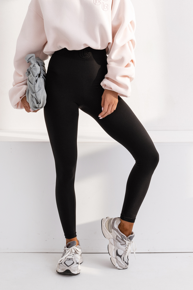 LaBalancia - Legginsy AVI - Czarny - Hurtownia Odzieży Damskiej - POSLKA Produkcja i Sprzedaż Hurtowa - LaBalancia